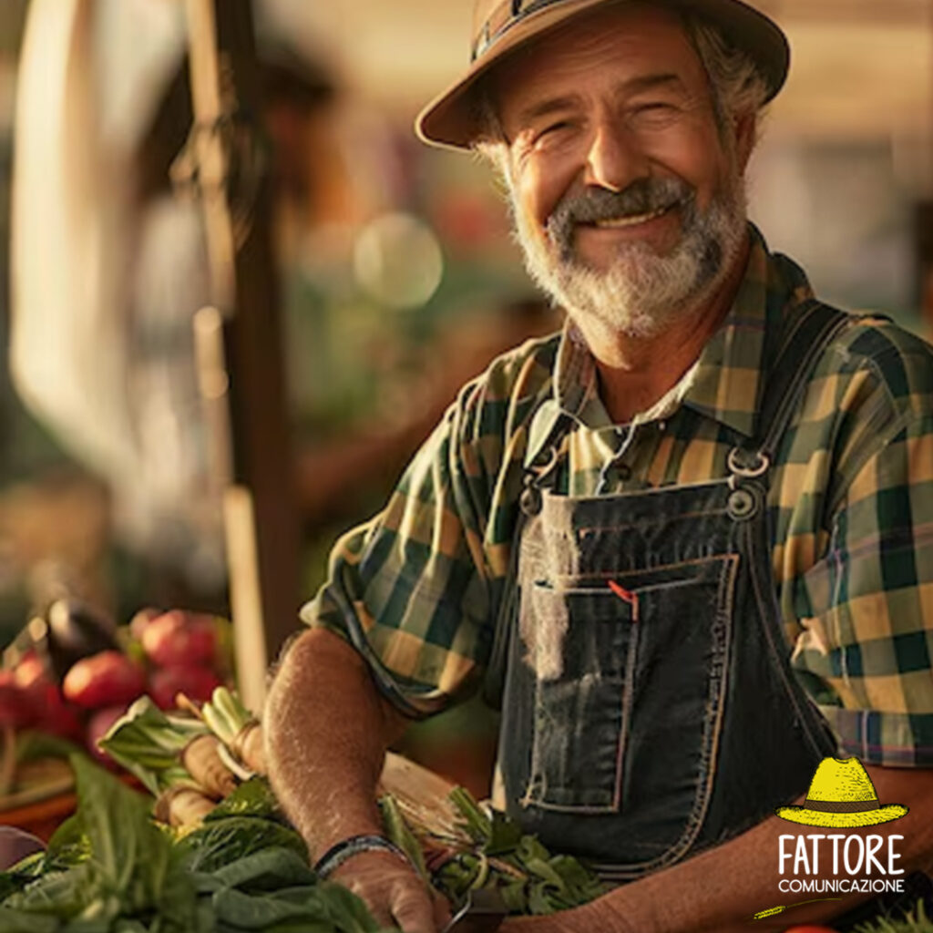 Foto di Piero, produttore di verdure biologiche